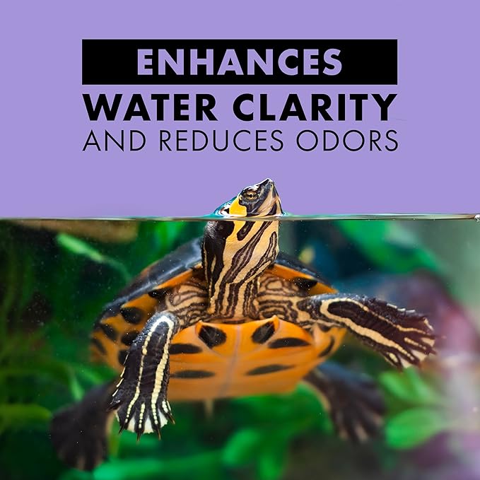 Zilla Pet Aquatic Turtle Sticks, Natural with Added Vitamins and Minerals, Nutrient-Rich Floating Food for Turtles, 1 lb