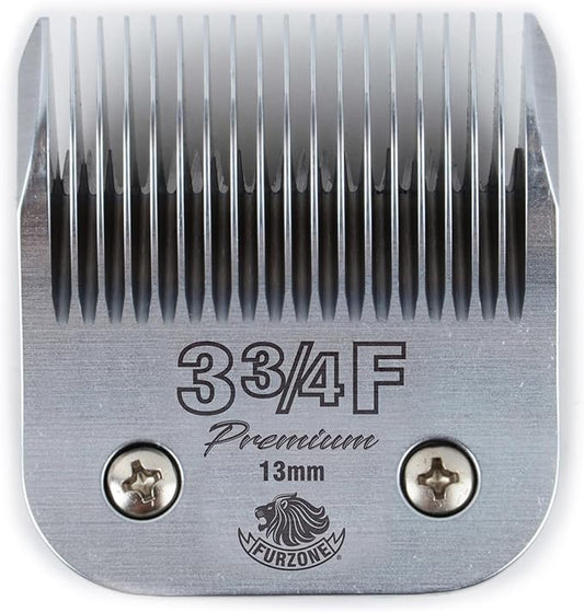 FURZONE Detachable Blade - Size 3 3/4F Blade 1/2", Made of Extra Durable Japanese Steel, Compatible with Most Andis, Oster, Wahl A5 Clippers