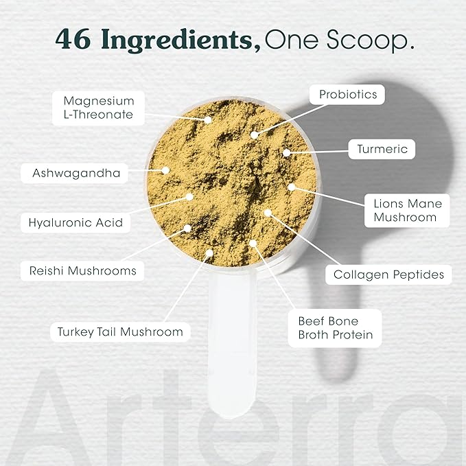 Adult Dog Powder Supplement & Food Topper – 46 Ingredients for Gut, Immune & Brain Health – Daily Longevity Multivitamin for Whole Body Wellness | 30 Scoops