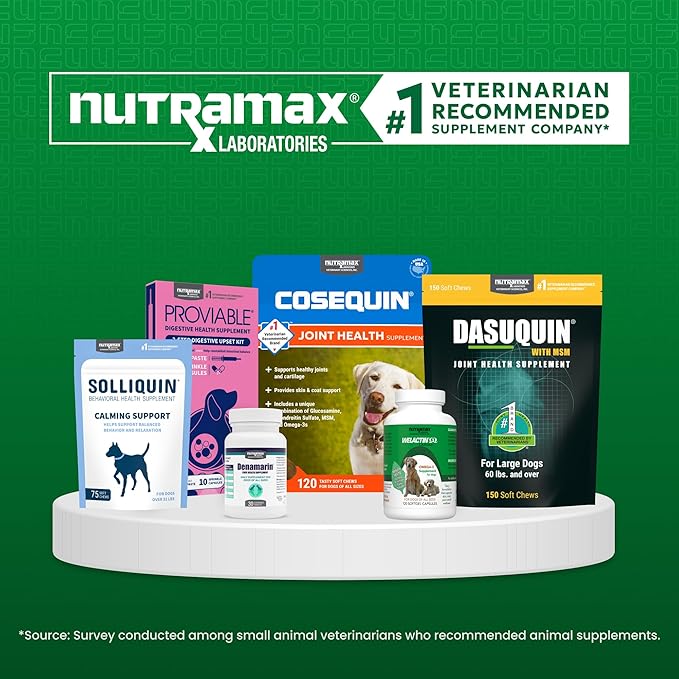 Nutramax Denamarin Liver Health Supplement for Large Dogs - With S-Adenosylmethionine (SAMe) and Silybin, 30Count(Pack of 1)