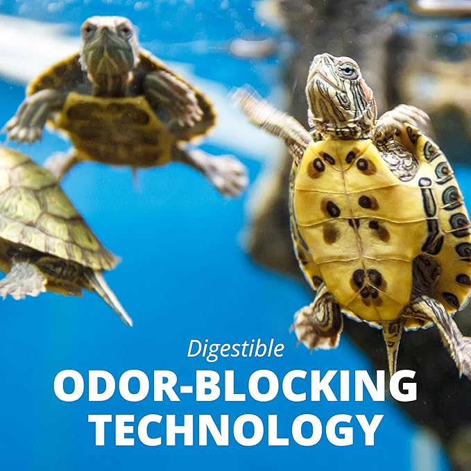 Tetra ReptoMin Pro Sticks Adult Turtle Formula Daily Diet for Aquatic Turtles, 2.54 Pounds