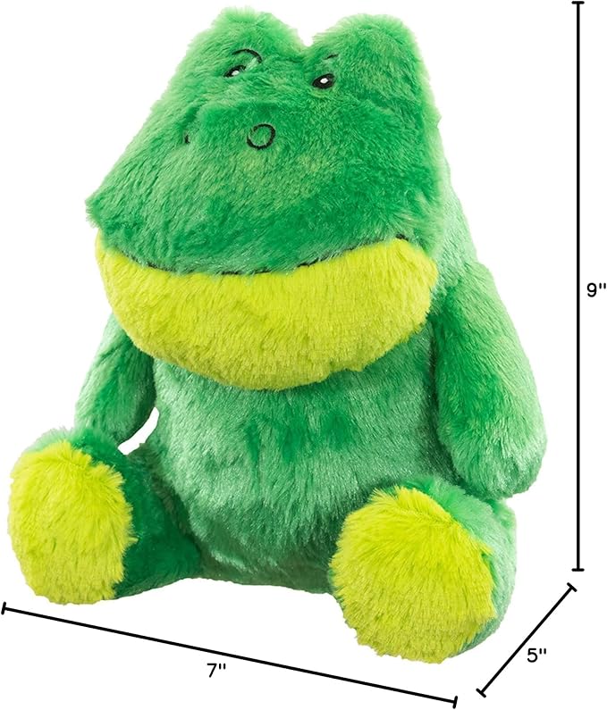 Hero Chuckles, Plush Squeaky Dog Toy, Durable Stuffed Animal with 3 in 1 Squeaker