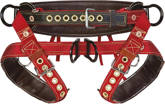 Weaver Leather WLC 560 2 Floating Dee with Padded Nylon Leg Straps