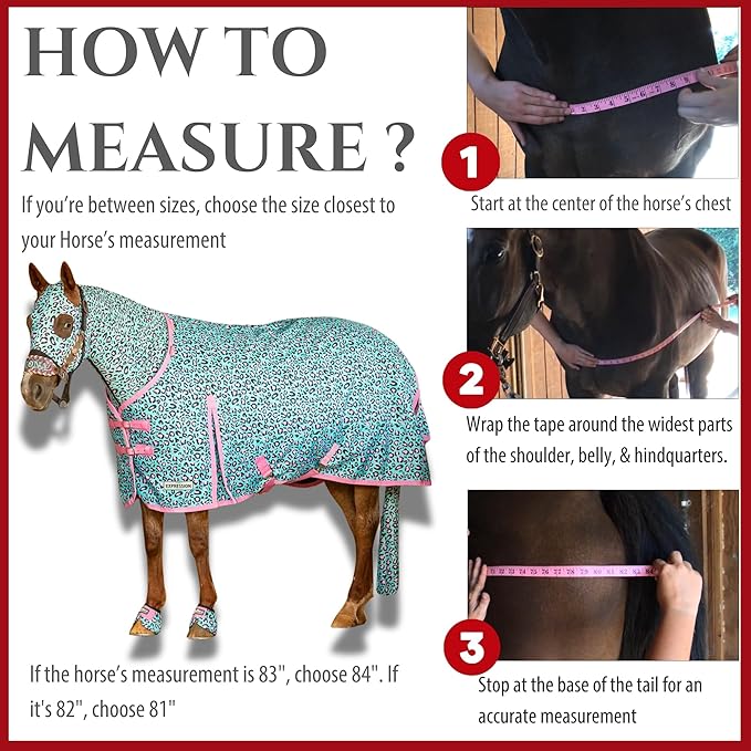 Jeffers Expression 1200 Denier Standard Neck Turnout Blanket, Party Cheetah, 69" - Waterproof, Breathable Horse Blanket with 240 gram of Polyfill, Ideal Protection for Winter, Medium Weight