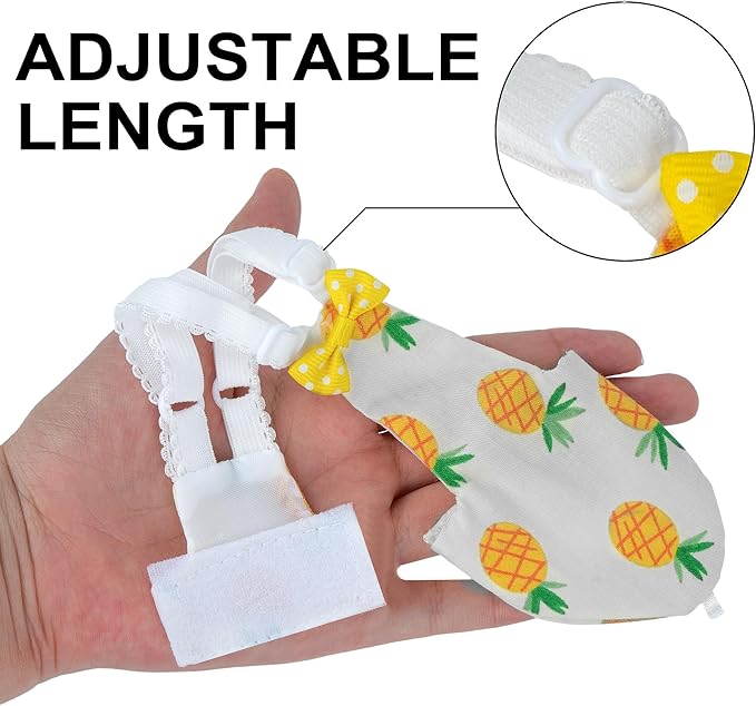 Bird Diaper Parrot Flight Suite with Flying Leash, Bird Clothes for Parrots, Conures, Monk Parakeets, Quaker Parrots, Green-Cheeked Conure, Black-Headed Caique, Chick, Ducks (Medium)