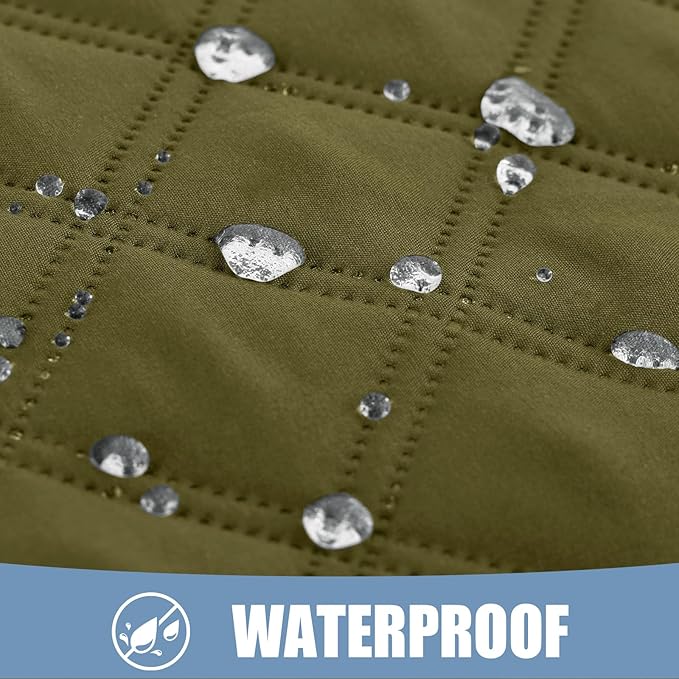 Smiry Waterproof Dog Bed Cover Pet Blanket, Soft Washable Dog Blanket for Furniture Bed Couch Sofa Reversible, Checkered (30"x53", Green/Navy)