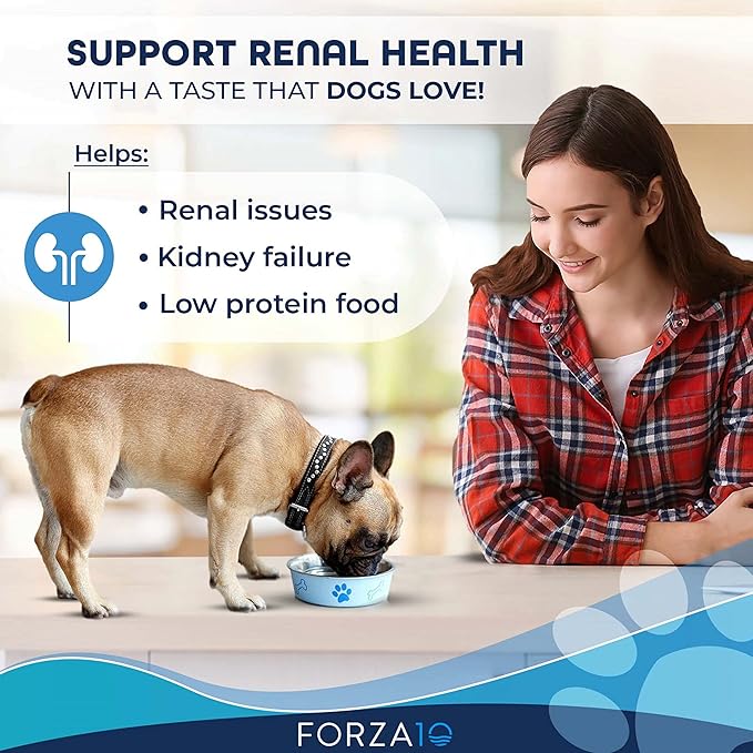Forza10 Kidney Care Dog Food – Renal Support Wet Dog Food with Lamb, Low Protein & Phosphorus Formula, Sensitive Stomach, 3.5 oz Cans, 4 Pack – Vet Formulated, Made in Italy