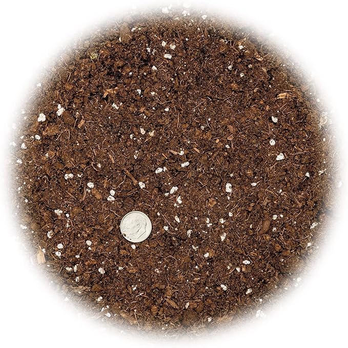 GARDENERA Premium Bamboo Potting Soil Mix - (20 Quarts Bag)