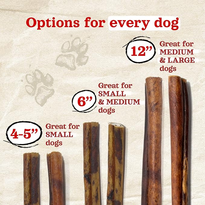 Natural Farm Peanut Butter Stuffed Collagen Sticks for Dogs (12 Inch, 5-Pack), Rawhide-Free Collagen Sticks, Natural Long Lasting Dog Chews for Small, Medium and Large Dogs, Great Rawhide Alternative
