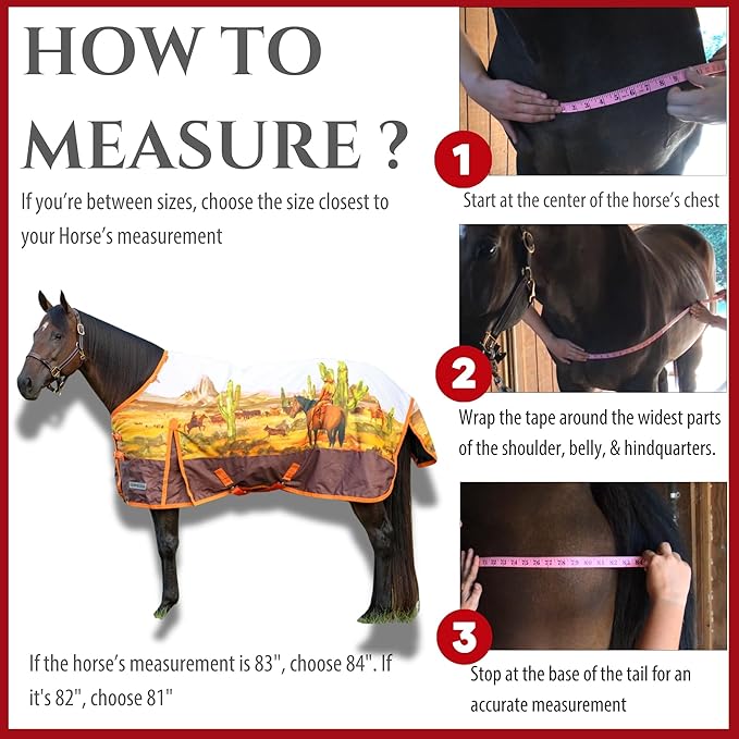 Jeffers Expression 1200 Denier Standard Neck Turnout Sheet, Cattle Drive, 72"- Waterproof, Breathable Horse Sheet with 0g Polyfill, No Insulation, Ideal Protection for Wind & Rain, Lightweight