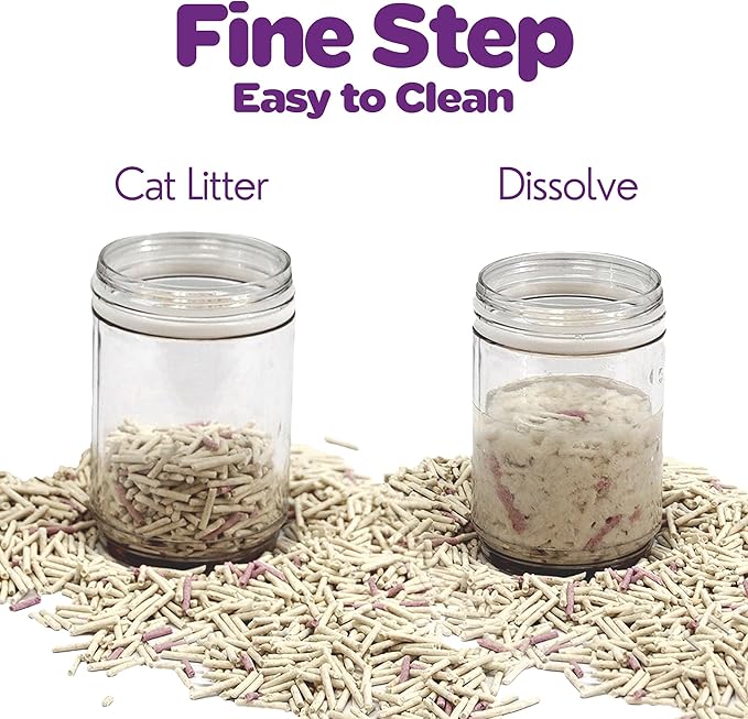 FreshWhisker Tofu Cat Litter, Ultimate Odor Control, Quick and Strong Clumping, Low Dust, Less Tracking, Less Cleanup, Longer Lasting Plant Based 5-in-1 Kitty Litter (Probiotic 5.5 LB Bag)