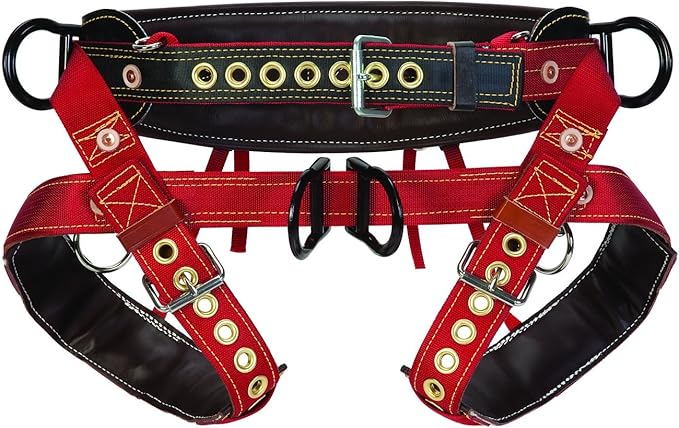 Weaver Leather WLC 560 2 Floating Dee with Padded Nylon Leg Straps