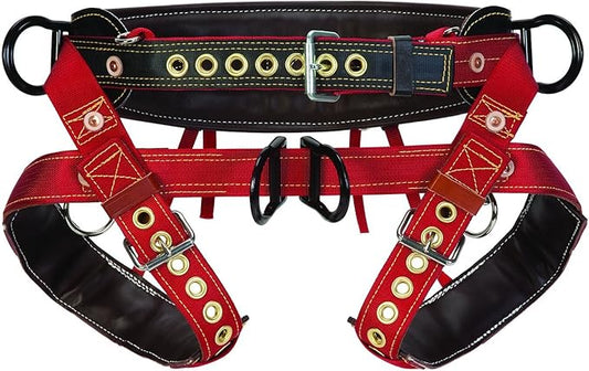 Weaver Leather WLC 560 2 Floating Dee with Padded Nylon Leg Straps