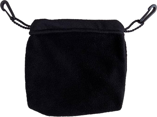 Sleeping Pouch for Sugar Gliders and Other Small Pets (Black)