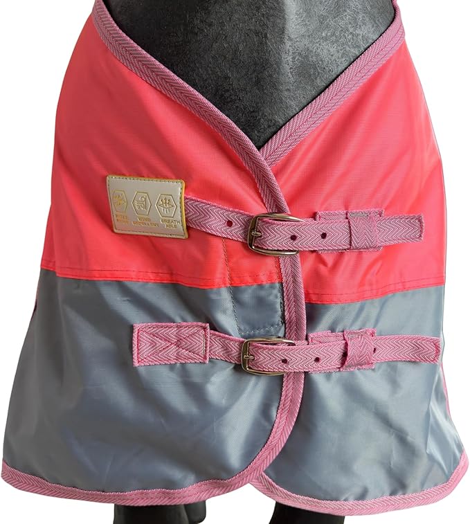 BARN & STABLE 420D Breathable&Waterproof Horse Sheet Summer Sheet for Horse with Removable Web Leg Straps