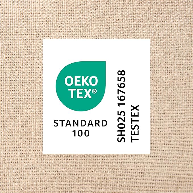 TOWN & COUNTRY EVERYDAY CuddleTown Faux Linen Comfy Cozy Cuddler Pet Bed, Supportive & Calming, Non-Slip Bottom, Machine Washable Cover, Beige, XS 20"x14"x6"