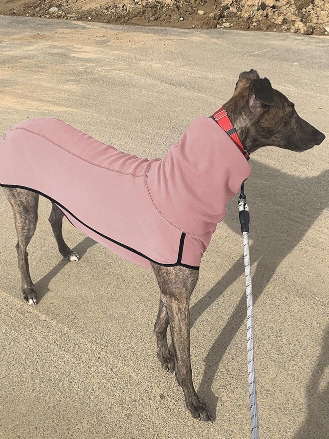 Esobo Fleece Dog Apparel Winter Warm Dog Coat Doggie Turtleneck Cozy Jacket Soft Shirt Vest Stylish Pet Outfits for Small Medium Large Dogs