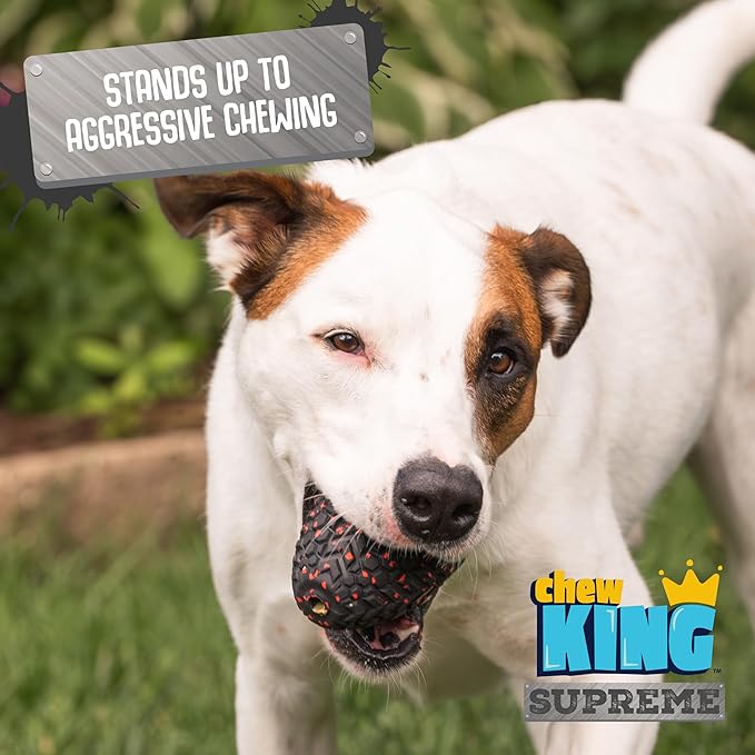 Chew King by Mammoth Supreme Dog Toy Collection, Large Supreme Treater