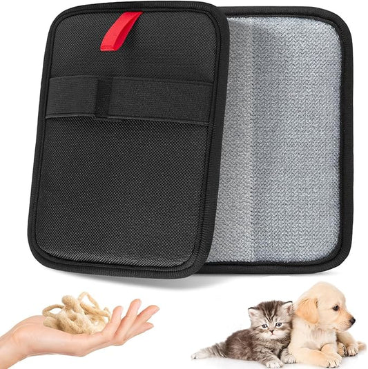2PCS Pet Hair Remover, 2025 Anti-static Pet Hair Removal Gloves Suitable for Sofa, Furniture, Washable and Reusable