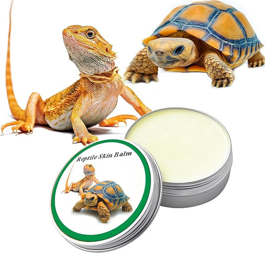 RONDURE Reptile Shell Balm 2 Oz Turtle Shell Care Skin Moisturizer for Tortoise, Lizard, Reptiles in Dry Environment Water Conditioner– Prevent Dryness on Basking Platform, Tank 60 g