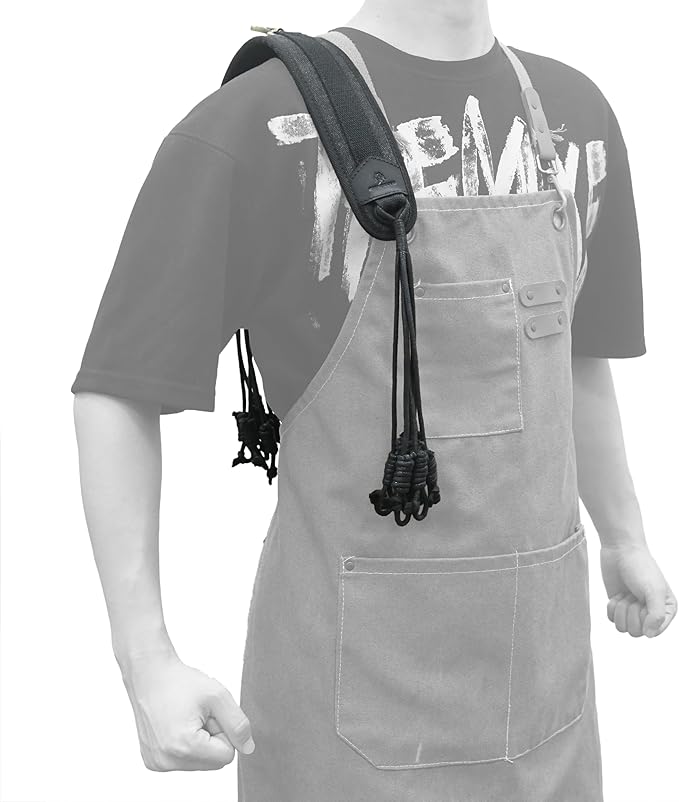 WAYNE'S DOG Canvas Bird Game Carrier, Waterfowl Dove Small Animal Game Carrier Hanger Tote Shooting Accessories (Black)