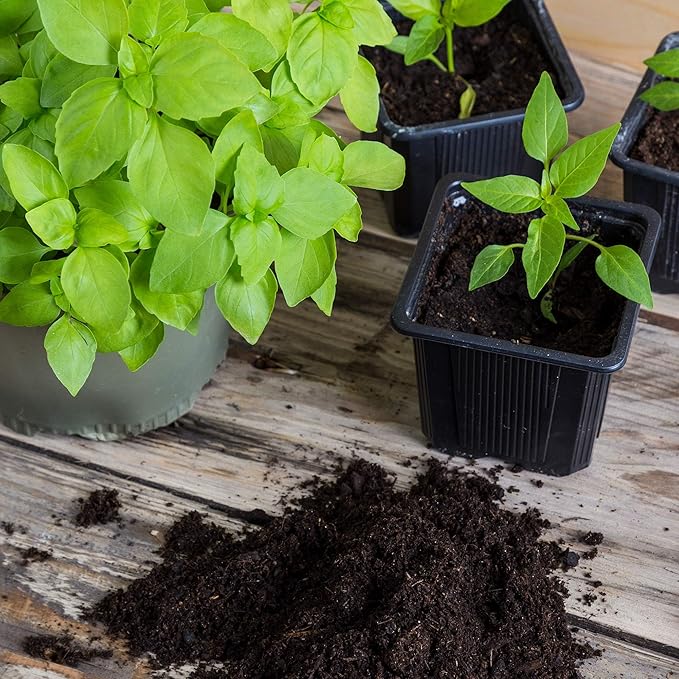 Minute Soil Eco-Friendly Coco Brick 24 Pack – OMRI Medium Expands to 36 Gal – Ideal for Seedlings, Planters, Greens, Houseplants, Raised Beds, Hydroponics, Outdoor Use