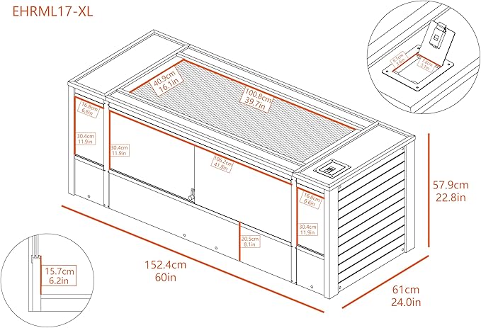 New Age Pet ECOFLEX X-Large Reptile Enclosure with Matching Cabinet Stand Set in Maple