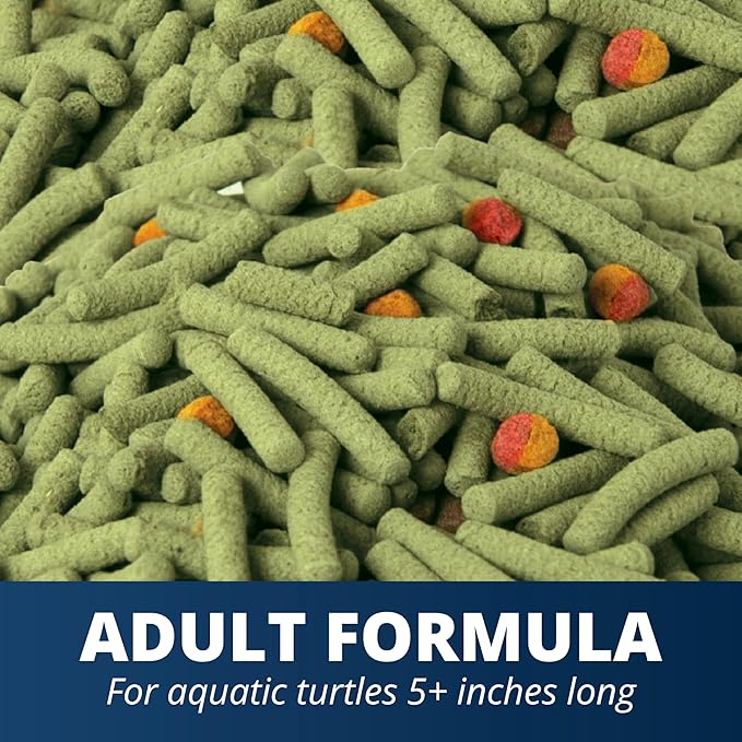 Tetra ReptoMin Pro Sticks Adult Turtle Formula Daily Diet for Aquatic Turtles, 2.54 Pounds