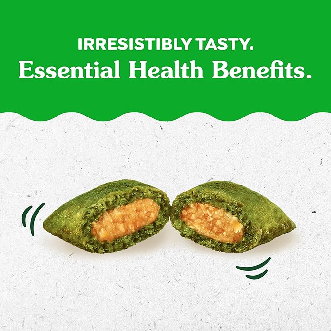 Greenies Smartbites Immune Support Crunchy & Soft Dog Treats, Chicken Flavor, 8 oz. Pack