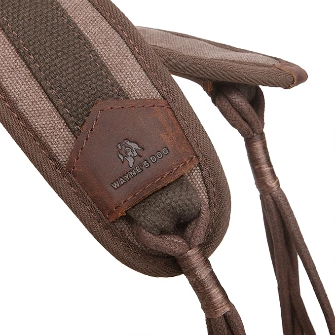 WAYNE'S DOG Canvas Bird Game Carrier, Waterfowl Dove Small Animal Game Carrier Hanger Tote Shooting Accessories (Coffee)