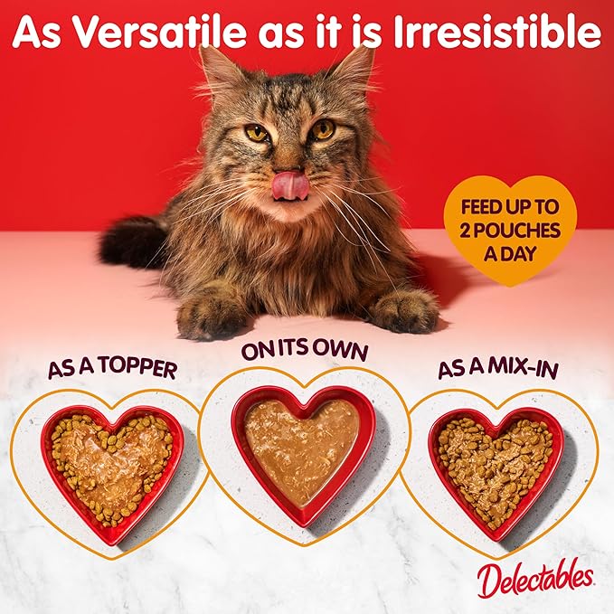 Hartz Delectables Savory Broths Variety Lickable Wet Cat Treats, 12 Count