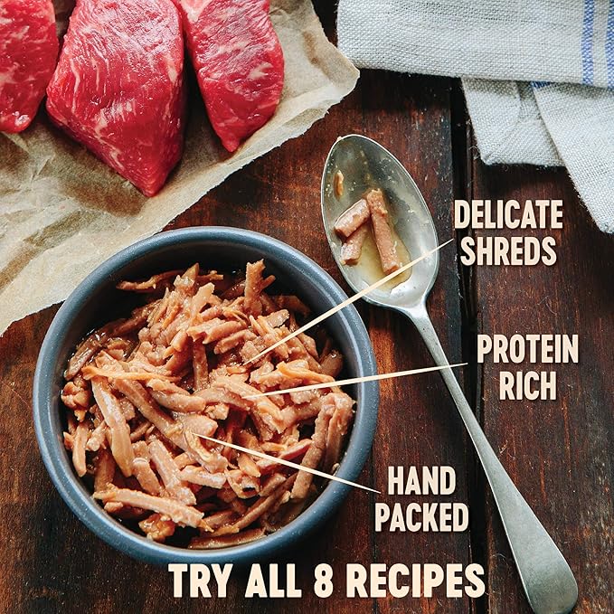 Wellness CORE Signature Selects Shredded Adult Wet Cat Food, Natural, Protein-Rich, Grain Free, 5.3 Ounce, 12 Pack (Chicken & Chicken Liver)
