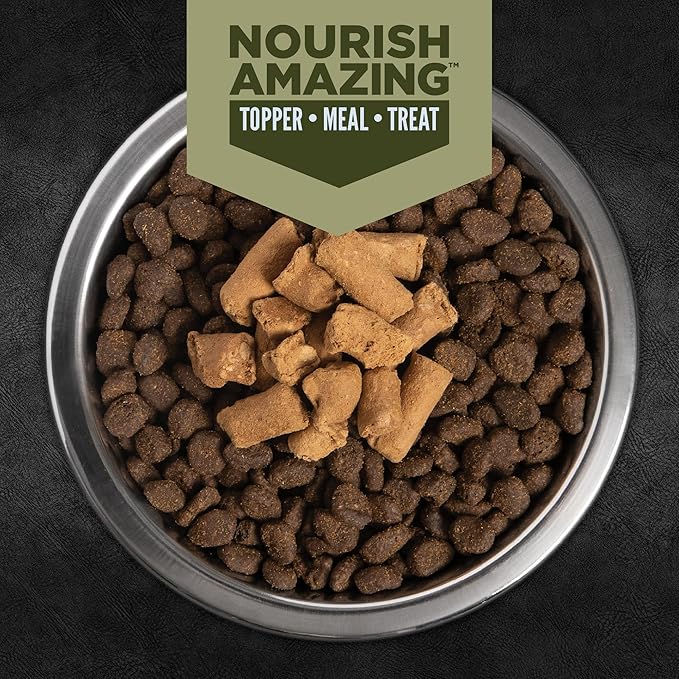 ORIJEN Epic Bites Freeze-Dried Dry Dog Food Tundra Recipe 6oz Bag
