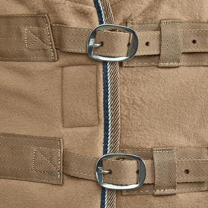 HORZE Kiel Fleece Cooler - Tan - 78 in