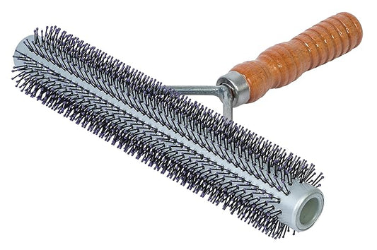 Weaver Leather Livestock Wide Range Brush,69-6013, Silver/Purple