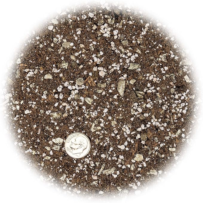 Premium African Violets and Gesneriad Premium Soil Mix by Gardenera - 10 Quart - Horticultural Perlite, Vermiculite, Sphagnum Peat Moss - Made in USA - (2 Bags of 5QT)