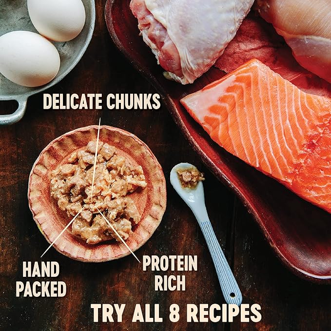 Wellness CORE Signature Selects Chunky Adult Wet Cat Food, Natural, Protein-Rich, Grain Free, 5.3 Ounce, 12 Pack (Chicken & Salmon)