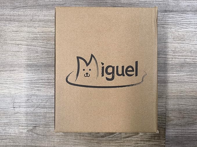 Miguel Dog Bed with Removable Cushion/Pillow for Medium Small Dogs, Washable Pet Bed with Side Easy to Wash Puppy Bed, Large Rectangle Cat Bed for Indoor Cat with Anti-Slip Bottom, Khaki 25 Inch
