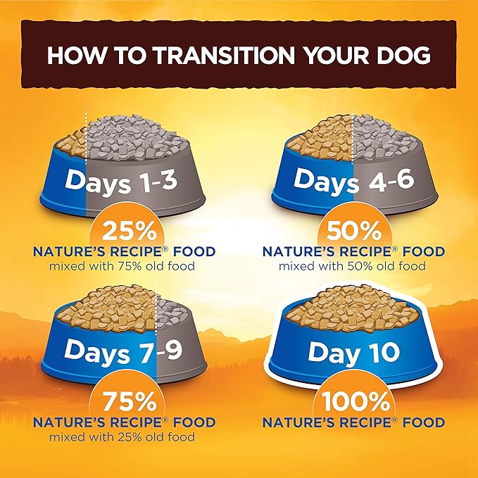 Nature’s Recipe Grain Free Wet Dog Food, Chicken & Venison Recipe, 2.75 Ounce Cup (Pack of 12)