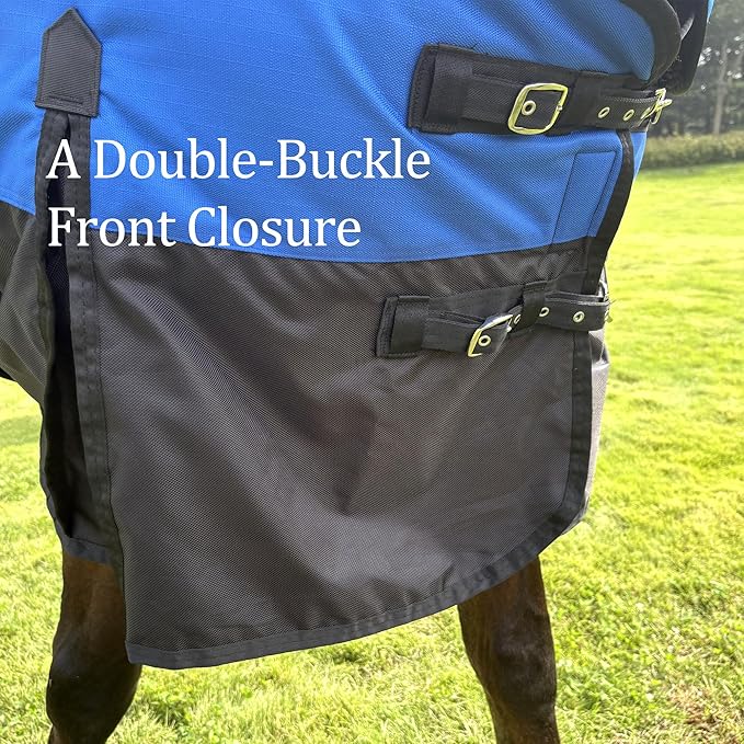 Mini Horse/Pony/Foal/Miniature1600 Denier Horse Turnout Blanket, Horse Care Sheet, Waterproof Breathable Horse Blanket (220g Fill)