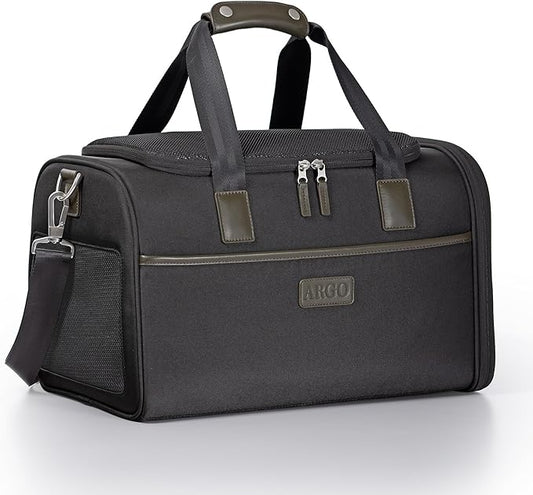 Traveler's Choice Argo Pawsport to Adventure Pet Carrier, Black