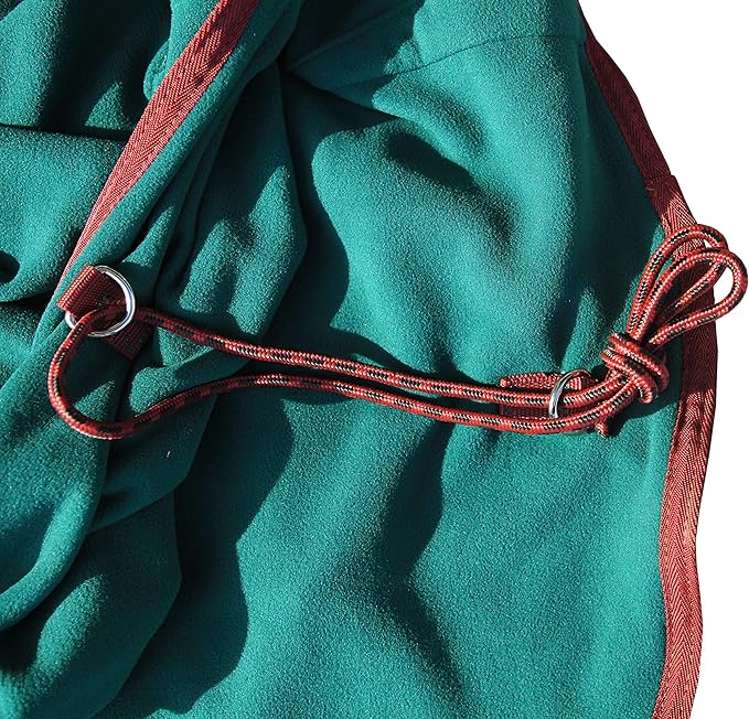 T TEKE Fleece Cooler with Double Side Anti-Pilling for Horse Cooling and Drying Workout/Bath, or as a Blanket Liner for Chilly Weather