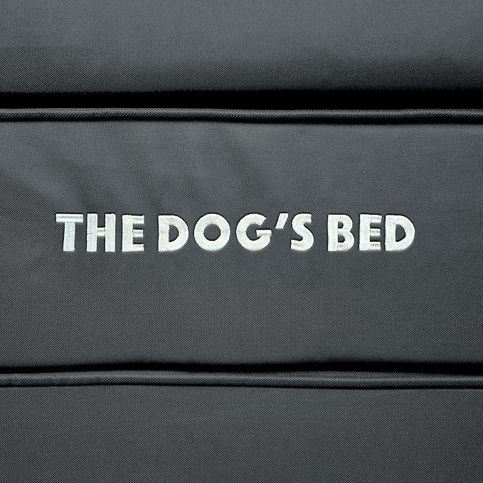 The Dog's Bed Replacement Outer Cover ONLY (Outer Cover ONLY - NO Bed, NO Waterproof Inner) for The Dog's Bed, Washable Oxford Fabric, Extra Large (Grey with Black Piping)